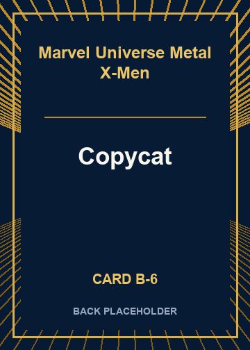 Copycat back card image