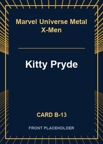 Kitty Pryde card thumbnail