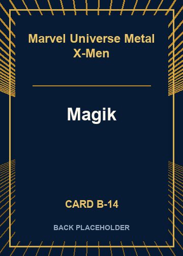 Magik back card image