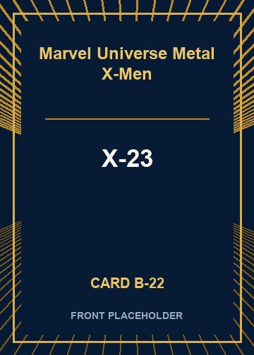 X-23 card thumbnail