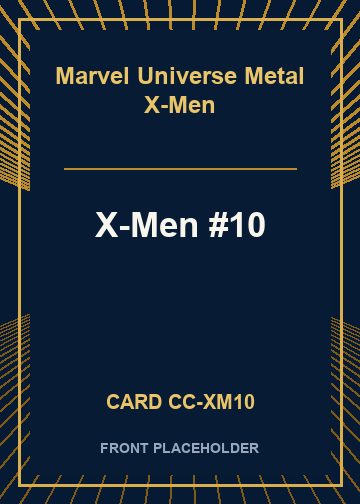 X-Men #10 card thumbnail