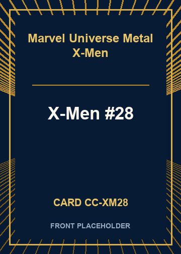 X-Men #28 card thumbnail
