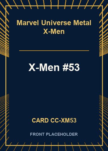 X-Men #53 card thumbnail