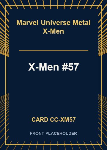 X-Men #57 card thumbnail