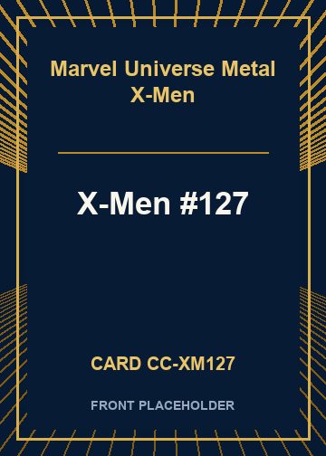 X-Men #127 card thumbnail