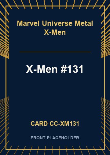 X-Men #131 card thumbnail
