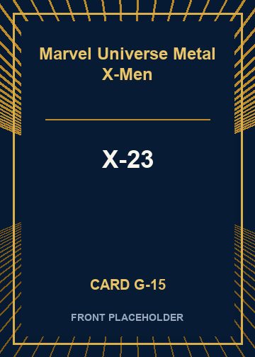 X-23 card thumbnail