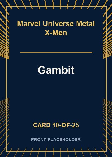 Gambit front card image