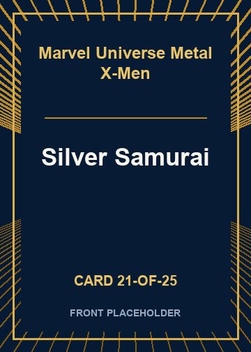 Silver Samurai card thumbnail