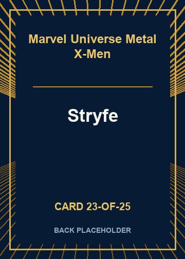 Stryfe back card image