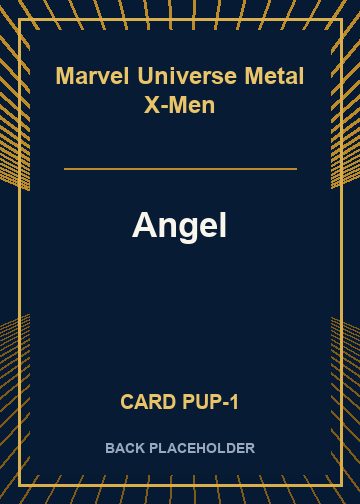 Angel back card image