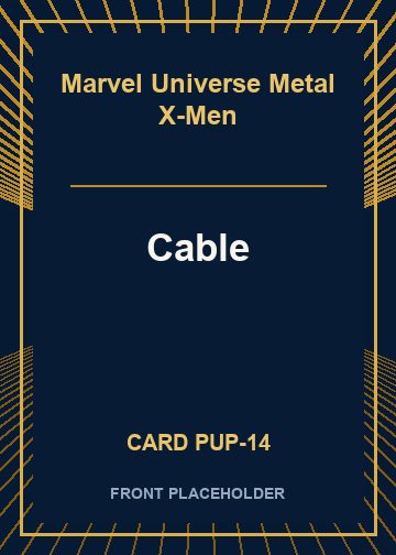 Cable card thumbnail