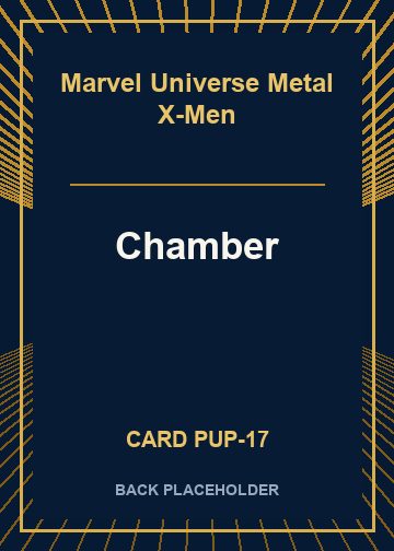 Chamber back card image
