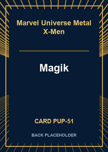 Magik back card image