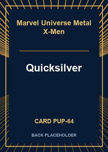 Quicksilver back card image