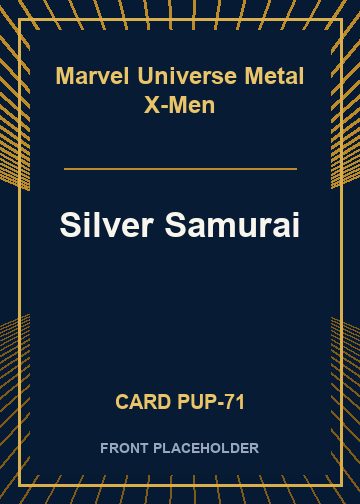 Silver Samurai card thumbnail