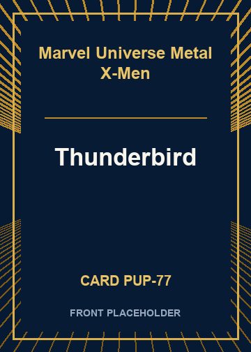 Thunderbird card thumbnail