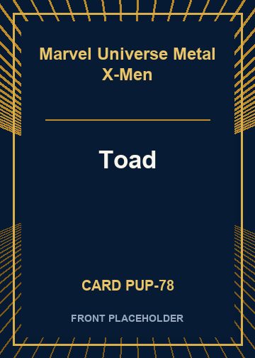 Toad front card image
