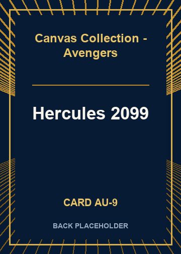 Hercules 2099 back card image