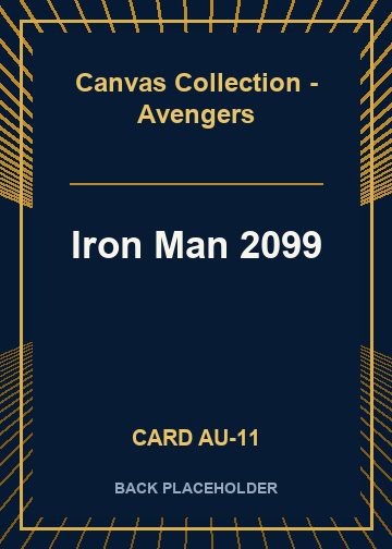 Iron Man 2099 back card image