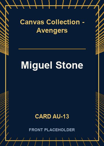Miguel Stone card thumbnail