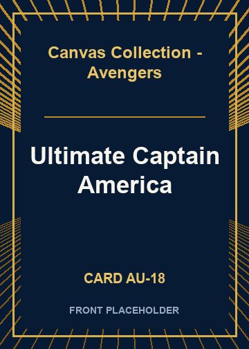 Ultimate Captain America card thumbnail