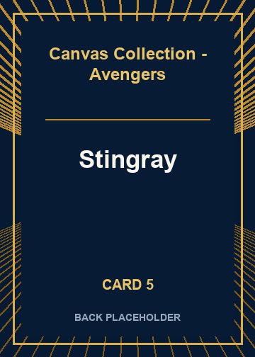 Stingray back artwork