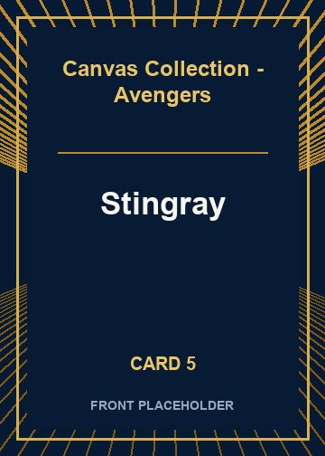 Stingray front artwork
