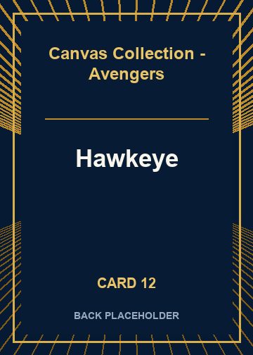 Hawkeye back artwork