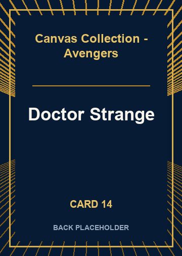 Doctor Strange back artwork