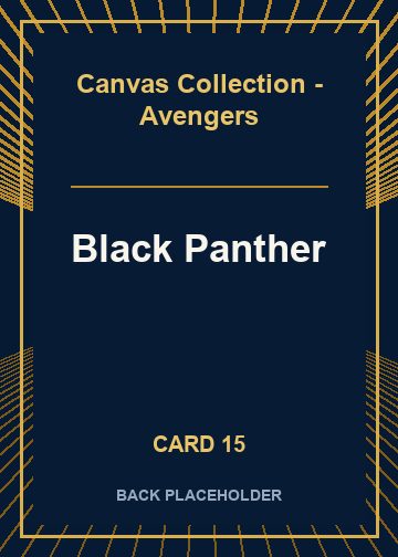Black Panther back artwork