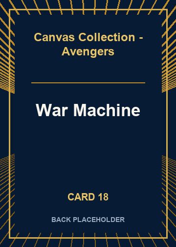 War Machine back artwork