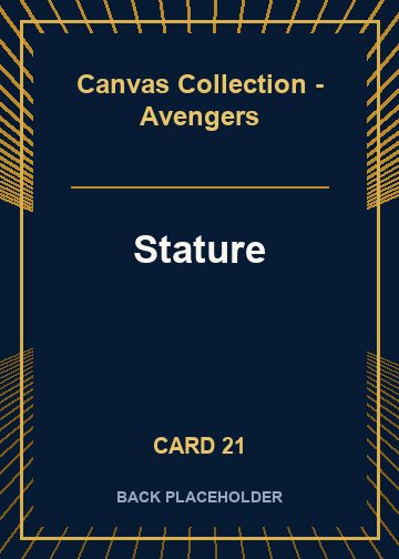 Stature back artwork