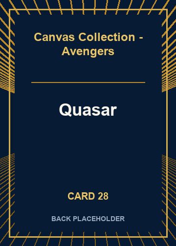 Quasar back artwork