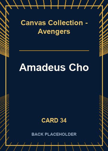 Amadeus Cho back artwork