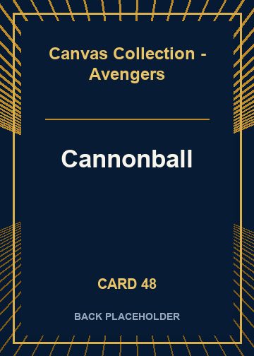 Cannonball back card image