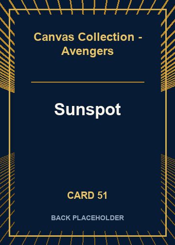 Sunspot back card image