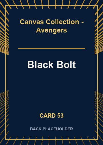 Black Bolt back card image
