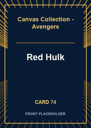 Red Hulk card thumbnail
