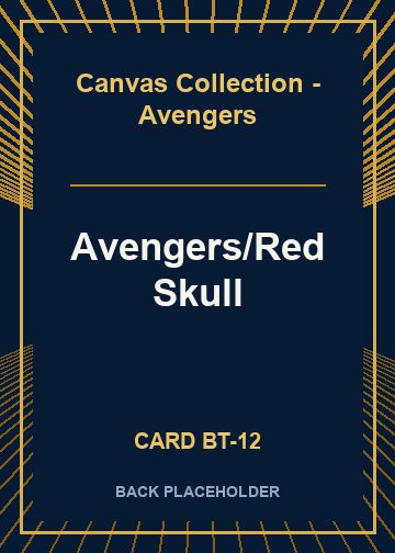Avengers/Red Skull back card image