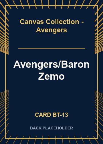 Avengers/Baron Zemo back card image