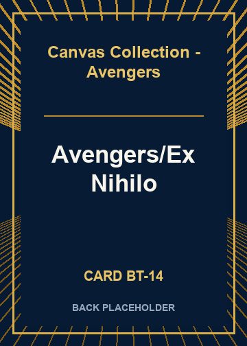 Avengers/Ex Nihilo back card image
