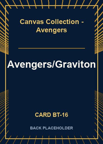 Avengers/Graviton back card image