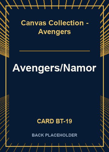 Avengers/Namor back card image