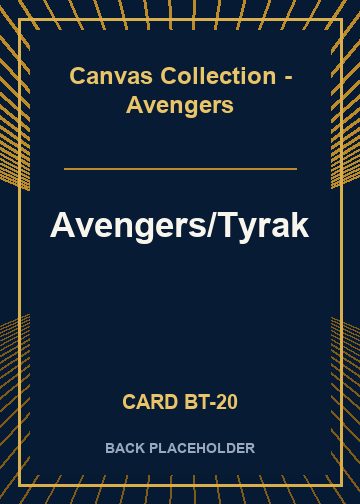 Avengers/Tyrak back card image