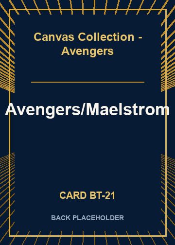 Maelstrom/Avengers back card image