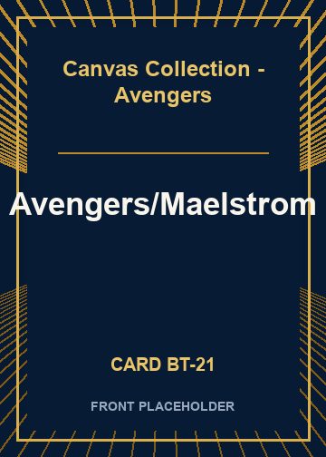 Maelstrom/Avengers front card image