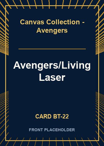 Avengers/Living Laser card thumbnail