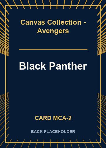 Black Panther back card image