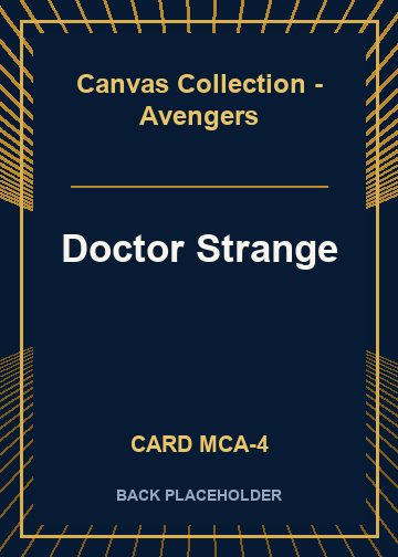 Doctor Strange back card image